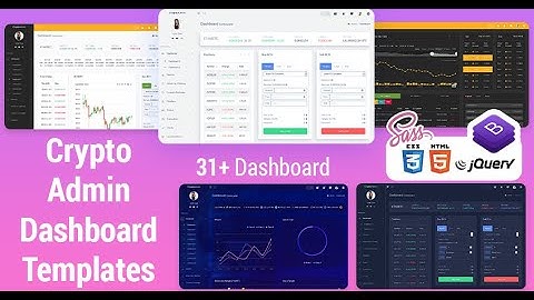 Cryptocurrency Dashboard Bootstrap Admin Template with Light LTR