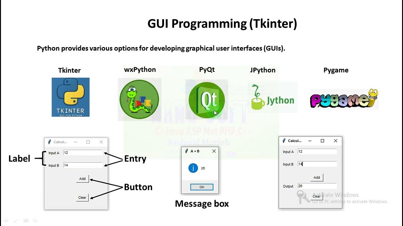 Python Tkinter GUI - YouTube