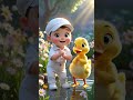 Baby Laughs With Ducks#duck #dance #shorts #funny #ai #duckshorts