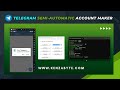 Semi-Automatic Telegram Account Maker - Create More Telegram Accounts by KenzaByte!
