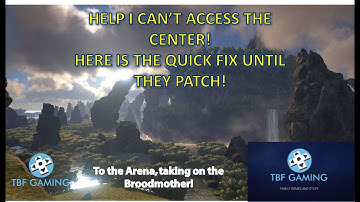 How to access the Center after Xbox One Patch 757, Ark Survival Evolved!