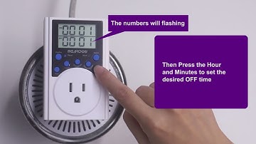 NEARPOW T319 Timer Outlet Operation Instruction