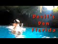 Secret Underground Crystal-Clear Swim Hole (Devils Den Florida)