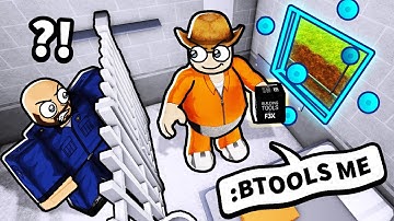 I SNUCK ROBLOX ADMIN INTO PRISON