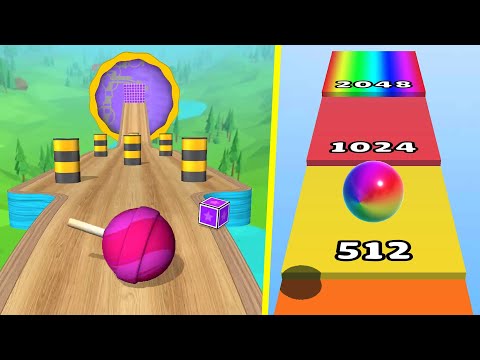 ??Portal Run? Going Balls Vs Ball Merge 2048 Gameplay New Update Max Level