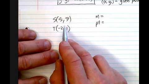 (6.5)  Point-Slope Form of Linear Functions