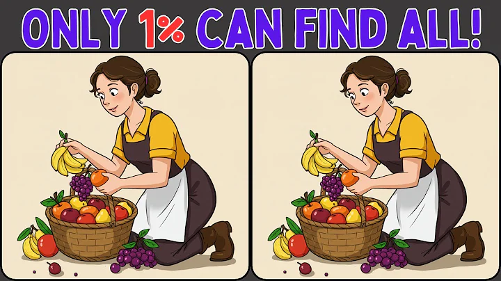 Spot the Difference – HARD Mode | Only 1% Can Find Them All! ⭐⭐⭐⭐⭐ (5/5)