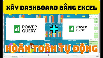 Xây Dashboard trong Excel bằng Power Query và Power Pivot, kết hợp hệ thống Pivotchart và Slicer
