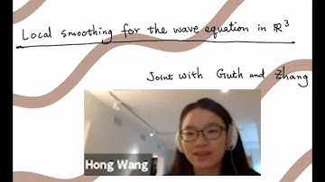 Hong Wang (IAS): Local smoothing estimate for the cone in $R^3$