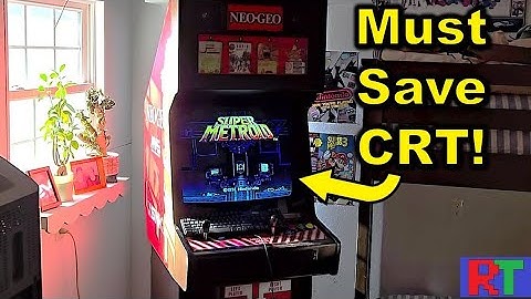 Arcade cabs MUST have a CRT!