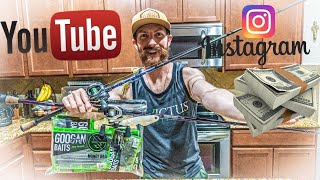 HOW TO GET FREE FISHING GEAR!! (Sponsors/collabs) and make MONEY with INSTAGRAM & YouTube screenshot 3