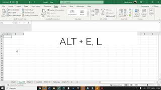 Excel #12 - Insert, delete worksheet