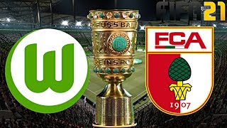 FIFA 21 | FC AUGSBURG vs. VFL WOLFSBURG | DFB POKAL VIERTELFINALE ◄FCA 40►