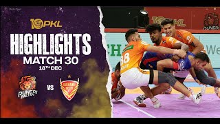 Match Highlights: Puneri Paltan vs Dabang Delhi K.C. | December 18 | PKL Season 10