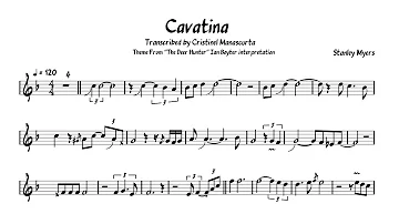 Stanley Myers - Cavatina - tenor sax.Theme From ”The Deer Hunter” (transcription)