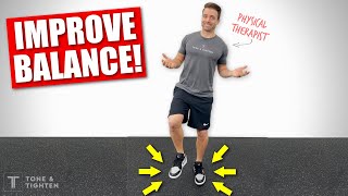 How To Improve Your Balance  Home Exercises For Balance And Stability