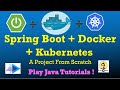 Spring Boot Docker Kubernetes | Spring Boot Kubernetes Microservices | Docker Kubernetes tutorial