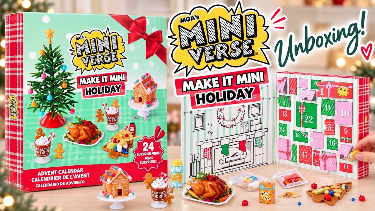 MGA’S MINIVERSE HOLIDAY ADVENT CALENDAR 🎅🏻🎄