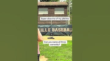 Super Slow Mo of my Pitches #pitching