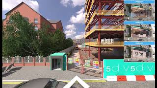 CONSTRUCTION SITE, LOGISTICS SETUP