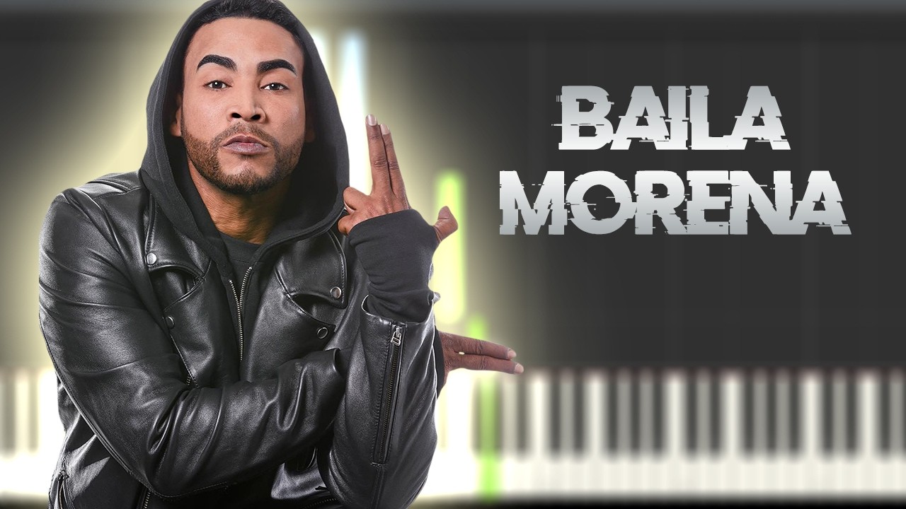 Baila Morena - Hector & Tito ft Don Omar | Piano Tutorial / Partitura / MIDI
