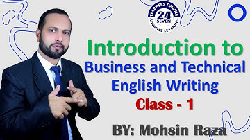 ENG201 Short Lecture - 01 | VU Short Lecture | Introduction to Business & Technical English Writing