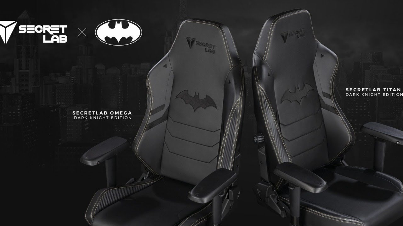 Secret Lab Titan 2020 Dark Knight Edition Gaming Chair Unboxing and Assembly