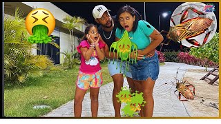 Thumbnail for UM BICHO PICOU A SAMY E ELA VOMITOU!!!