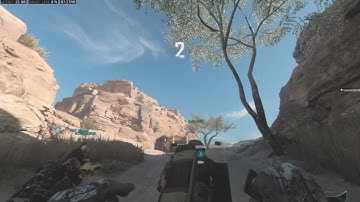 CoD MW3 Cross-Map Throwing Knife on Afghan, S&D Defending