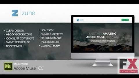 Preview Zune Muse Template TForest