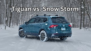 2018 -2024 Volkswagen Tiguan 4Motion Snow Test