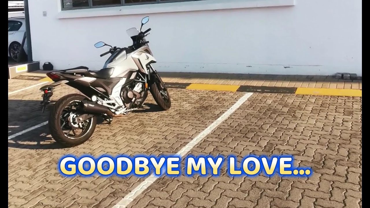 Saying goodbye to my first bike - NC750x l #herrideawakening #motorbikeriding #biker #femalebiker