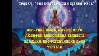 3. Люцифер, Иерархия Света, Матерь Мира… Воплощения Великого Владыки. Дифференциация Духа Учителя.