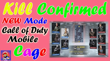 New kill confirmed game mode gameplay | CAGE | Call of Duty Mobile