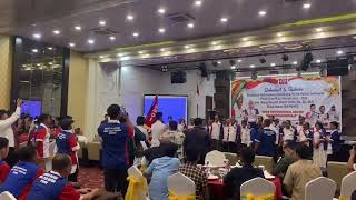 Prosesi pelantikan pengurus DPW dan DPD PW MOI Se-Riau, Kamis 11/12/2025