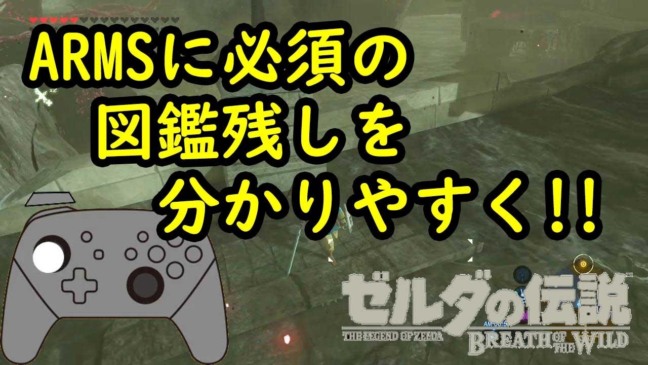 ブレワイ】ARMSのための図鑑残しのタイミングを解説【ゼルダの伝説