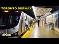 Toronto Subway Station Tour & Ride - St Clair to Summerhill [4K]