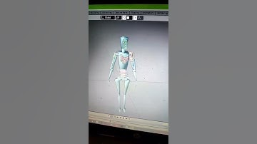 making a robot thing in blender modeling+rigging