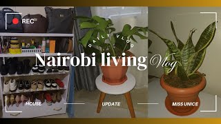 nairobi living|house updates |new shoe rack |coffee table |new plants☺