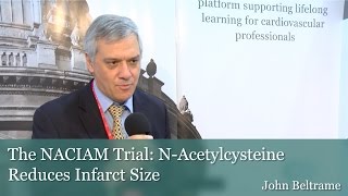 ESC 2016: The NACIAM Trial: N-Acetylcysteine Reduces Infarct Size