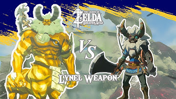 Beating Gold Lynel with Lynel Weapon ONLY