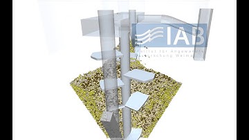 DEM Simulation of a dry mixing process in a conus mixer