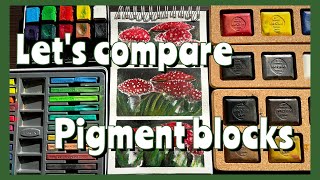 Block Comparison II. 🎨 Inktense blocks vs ArtGraf Tailor Shapes vs Cretacolor Aqua Briques 🌺 by Gabriella Rita Art 864 views 2 months ago 21 minutes