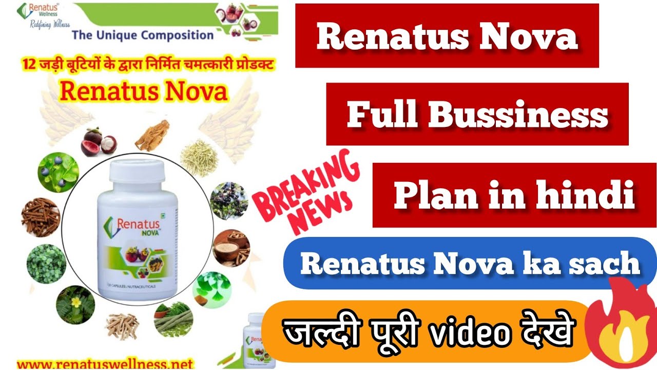 renatus nova business plan pdf in hindi