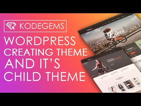 How to create theme and its child theme using underscores