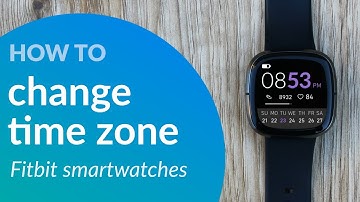 Change time zones: Fitbit Sense, Versa, Ionic smartwatches