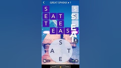 WORDS OF WONDERS GREAT SPHINX   LEVEL 1