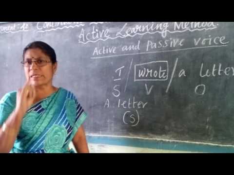 Active and passive voice ASSERTIVE SENTENCE PART 3