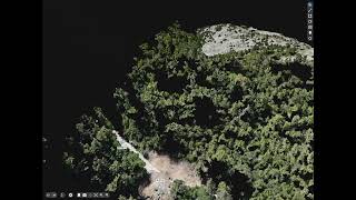 3D Aerial View of Highway 84 Slide and Wunderlich Park Restoration Project