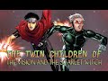 The Twin Children of The Vision and the Scarlet Witch - The Origin of Wiccan and Speed